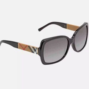 Burberry Ladies Gradient Sunglasses Beige